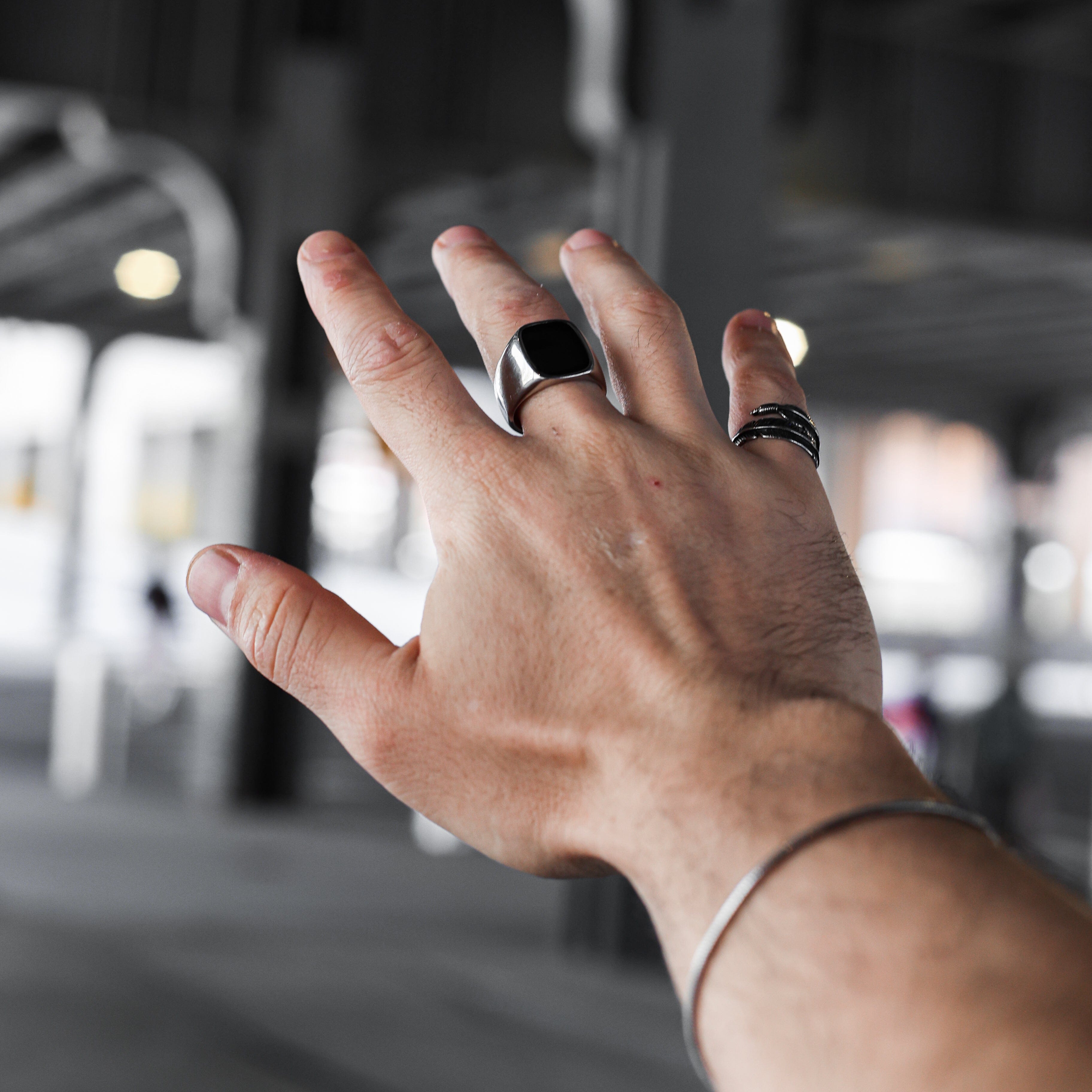 Anillos Espejo Negro joyeria mexico