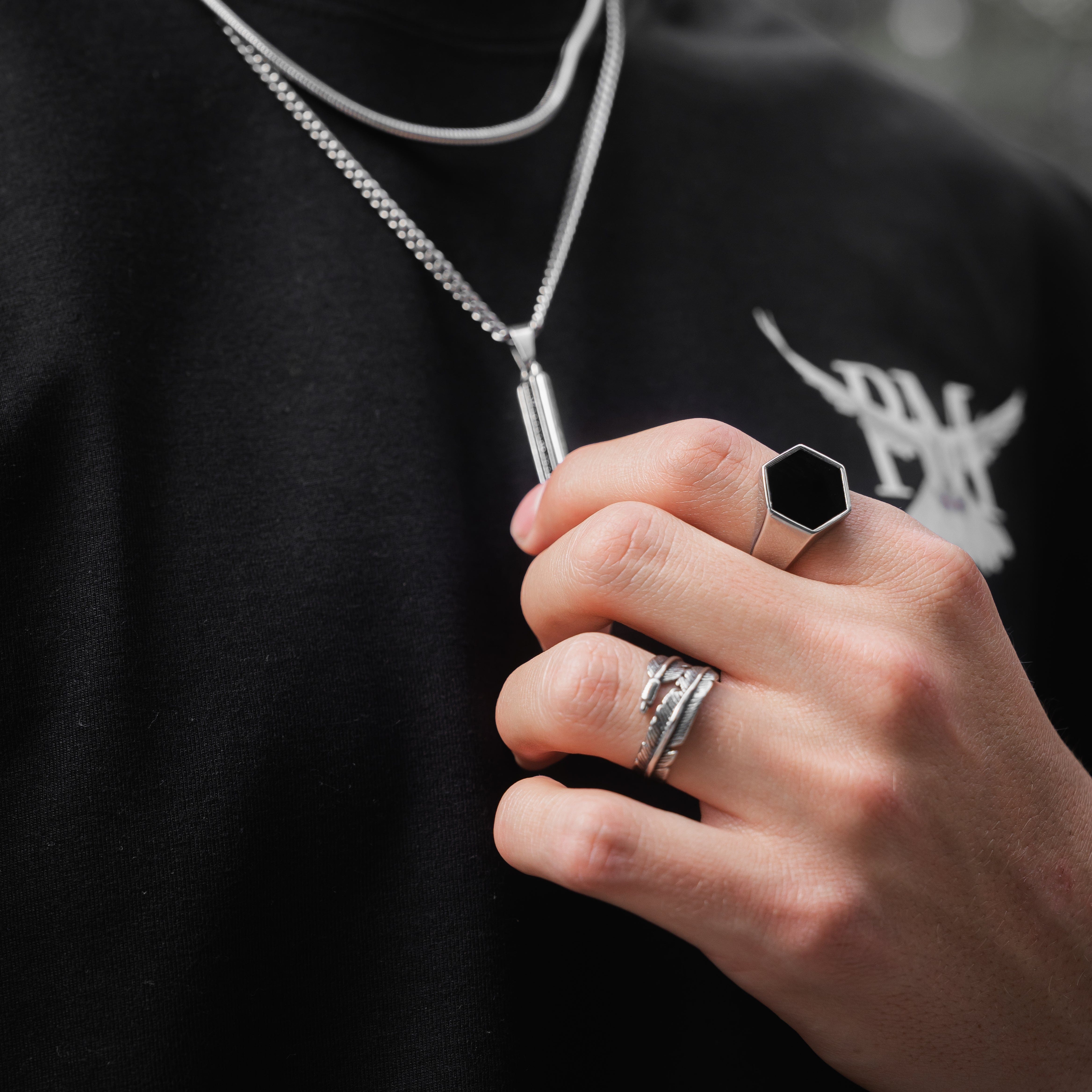 Anillos Hexagono Hexagono joyeria mexico