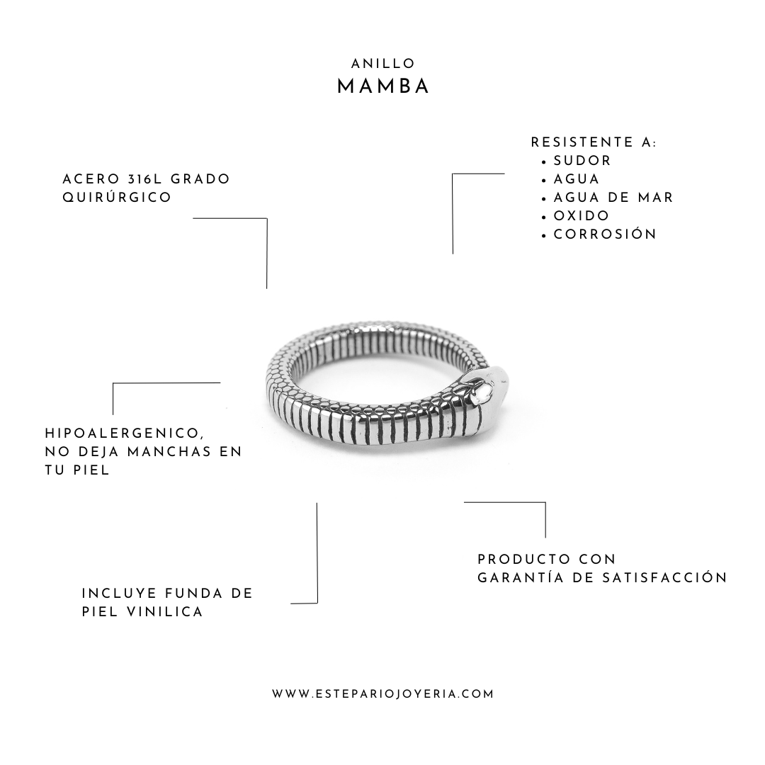 Anillos Mamba joyeria mexico