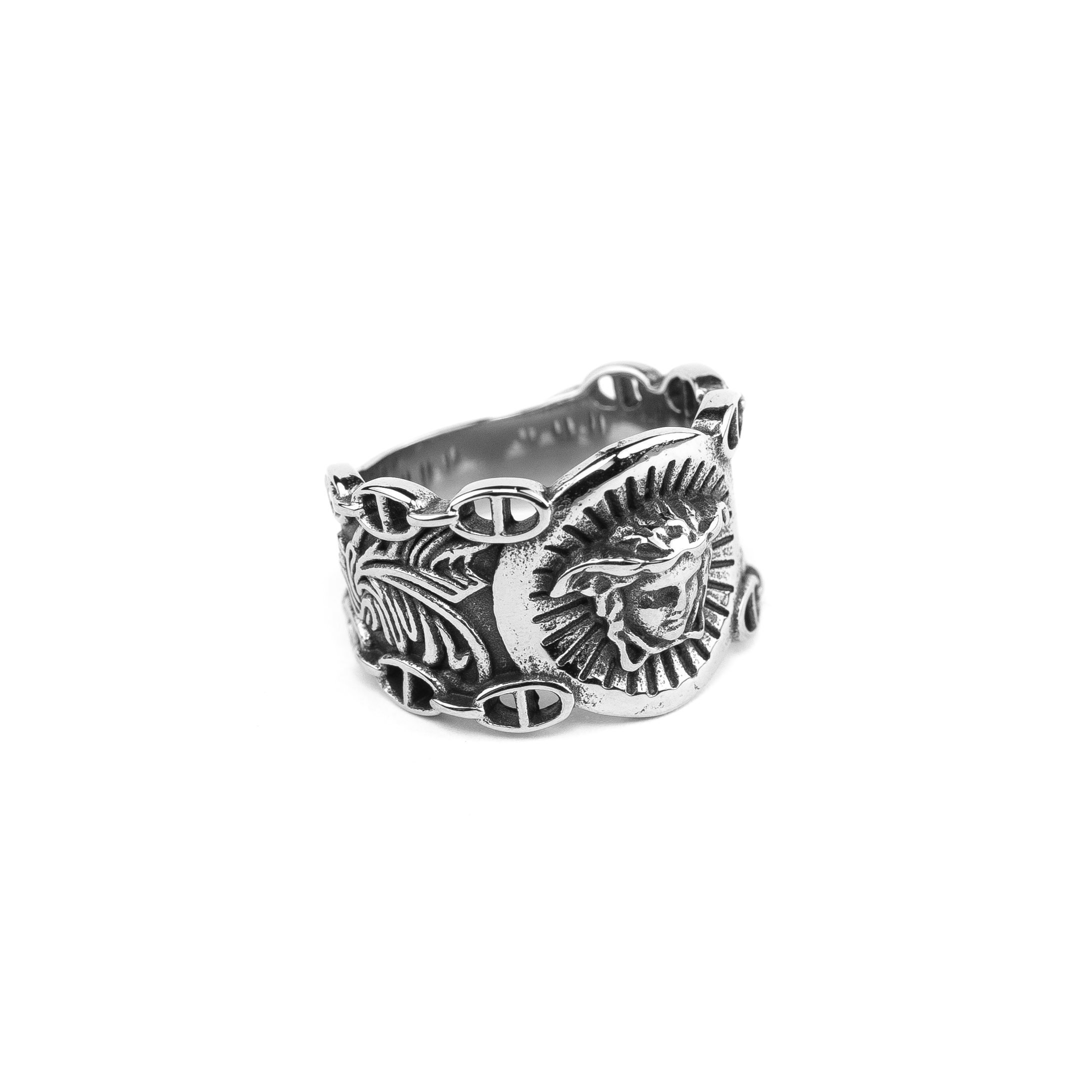 Anillos Plateado / 7 Medusa Medusa joyeria mexico