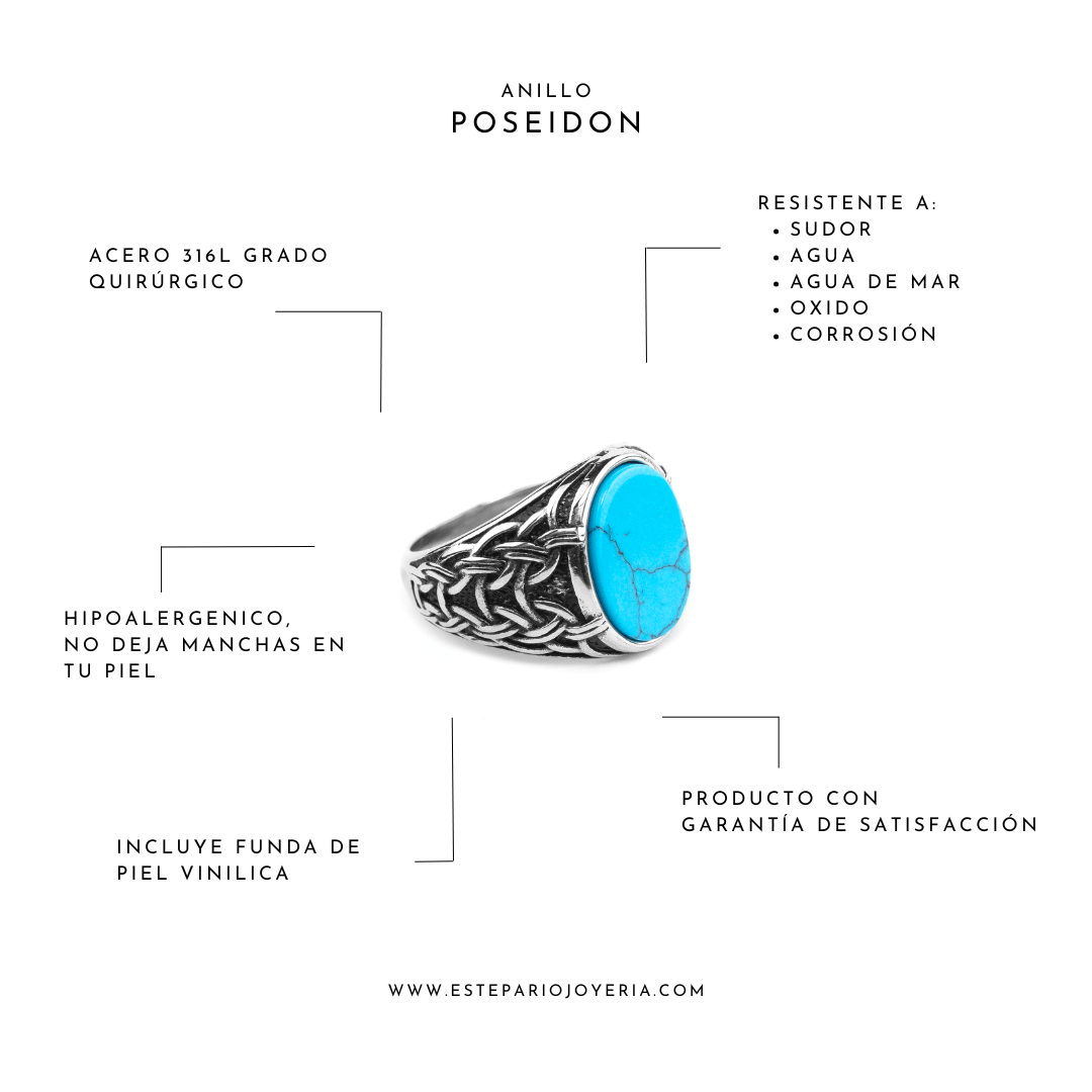 Anillos Poseidón Poseidón joyeria mexico