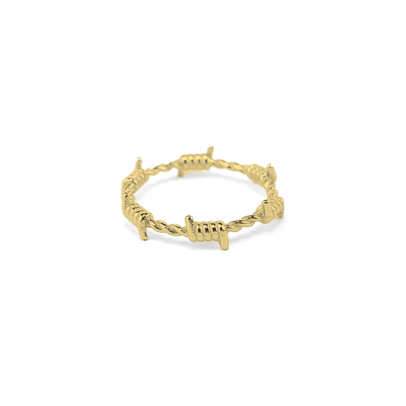 Anillos Dorado / 6 Púas Púas joyeria mexico