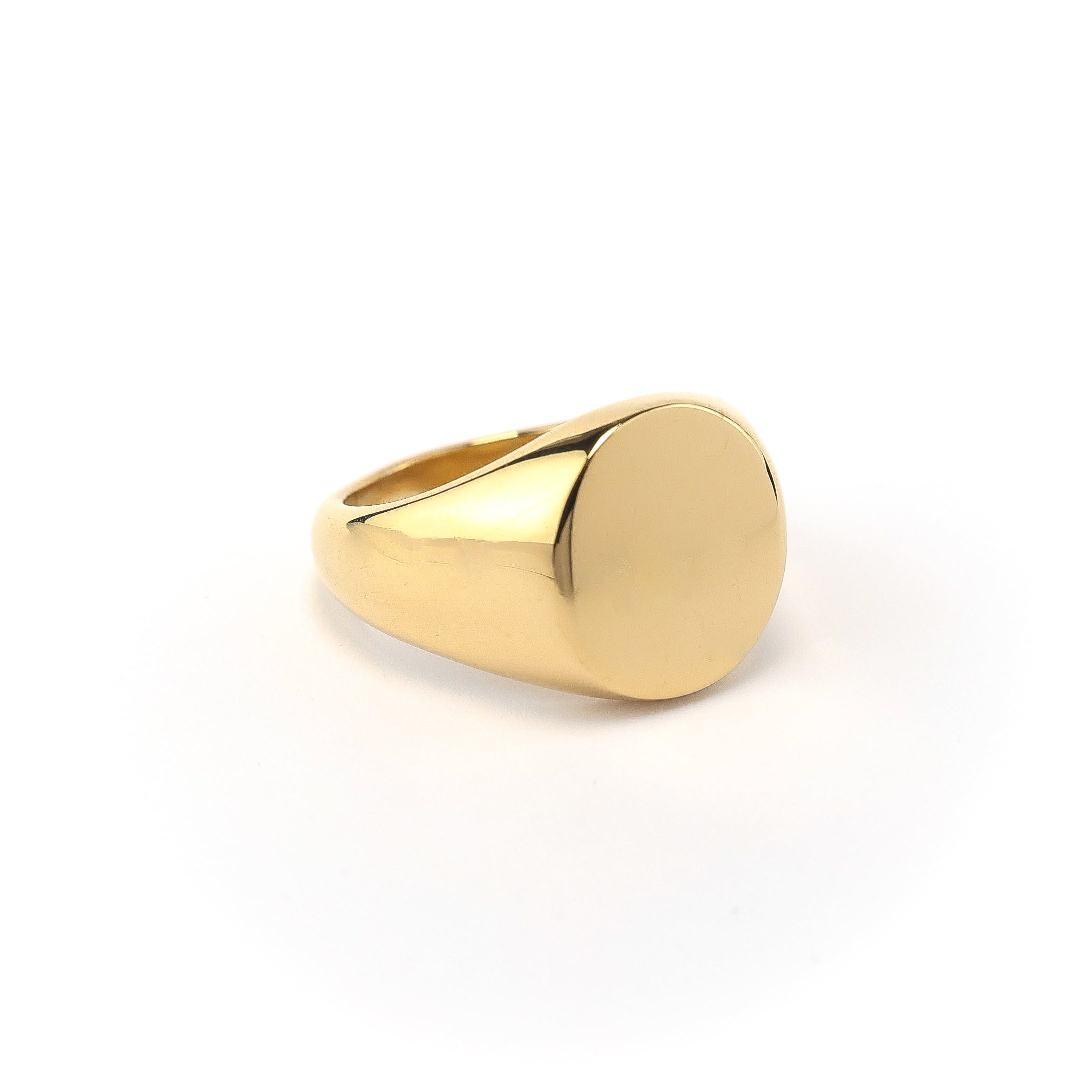 Anillos Dorado / 8 Sello joyeria mexico