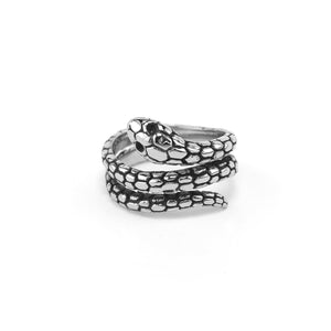 Anillos Serpiente cola Plata joyeria mexico