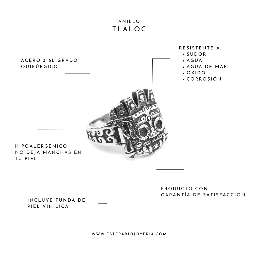 Anillos Tlaloc Tlaloc joyeria mexico
