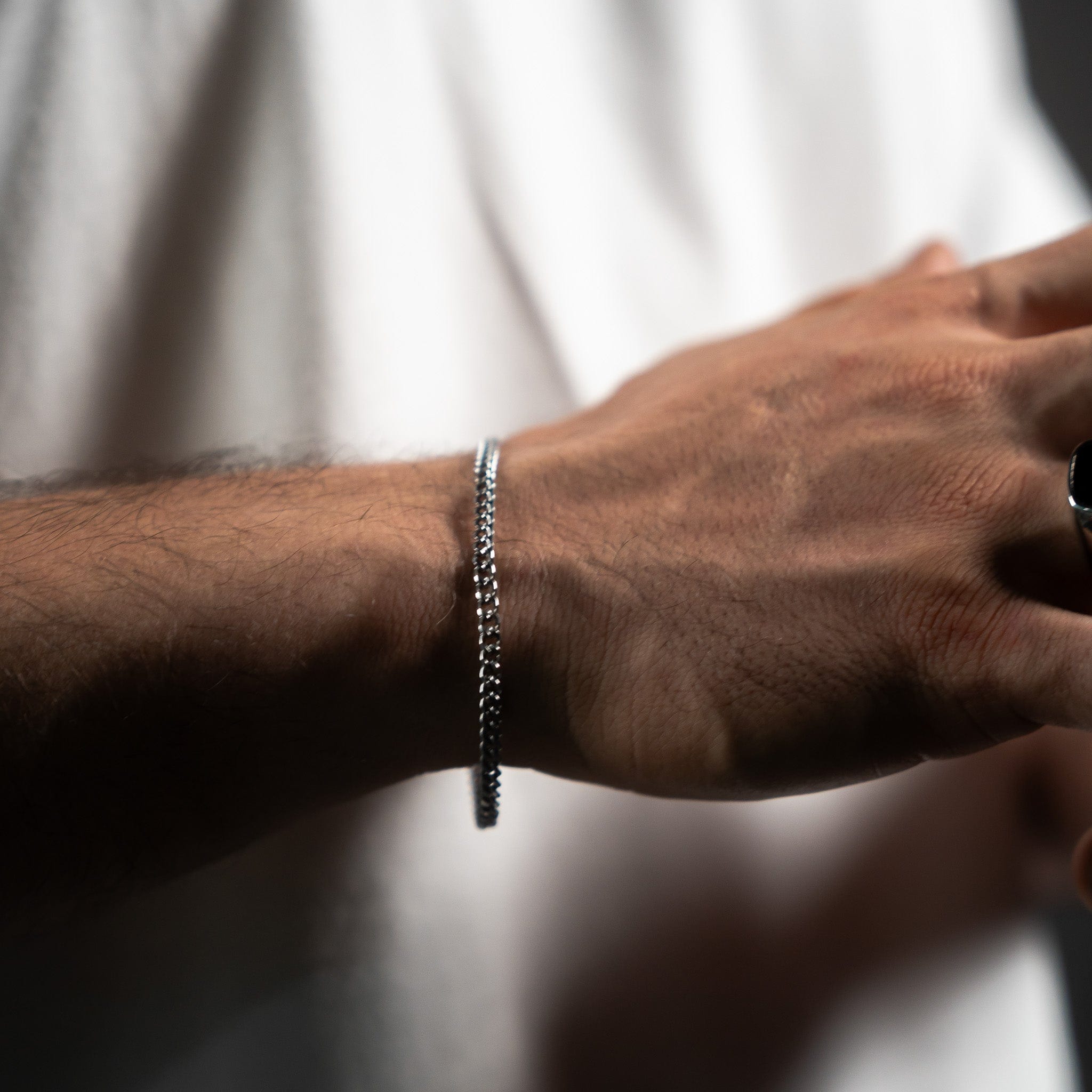 Brazalete Brazalete Cubana Delgado Brazalete Cubana Delgado joyeria mexico