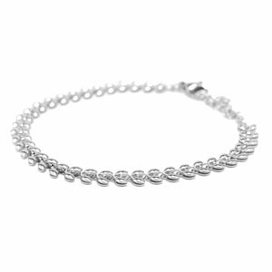 Brazalete Plateado Brazalete Victory Brazalete Victory joyeria mexico