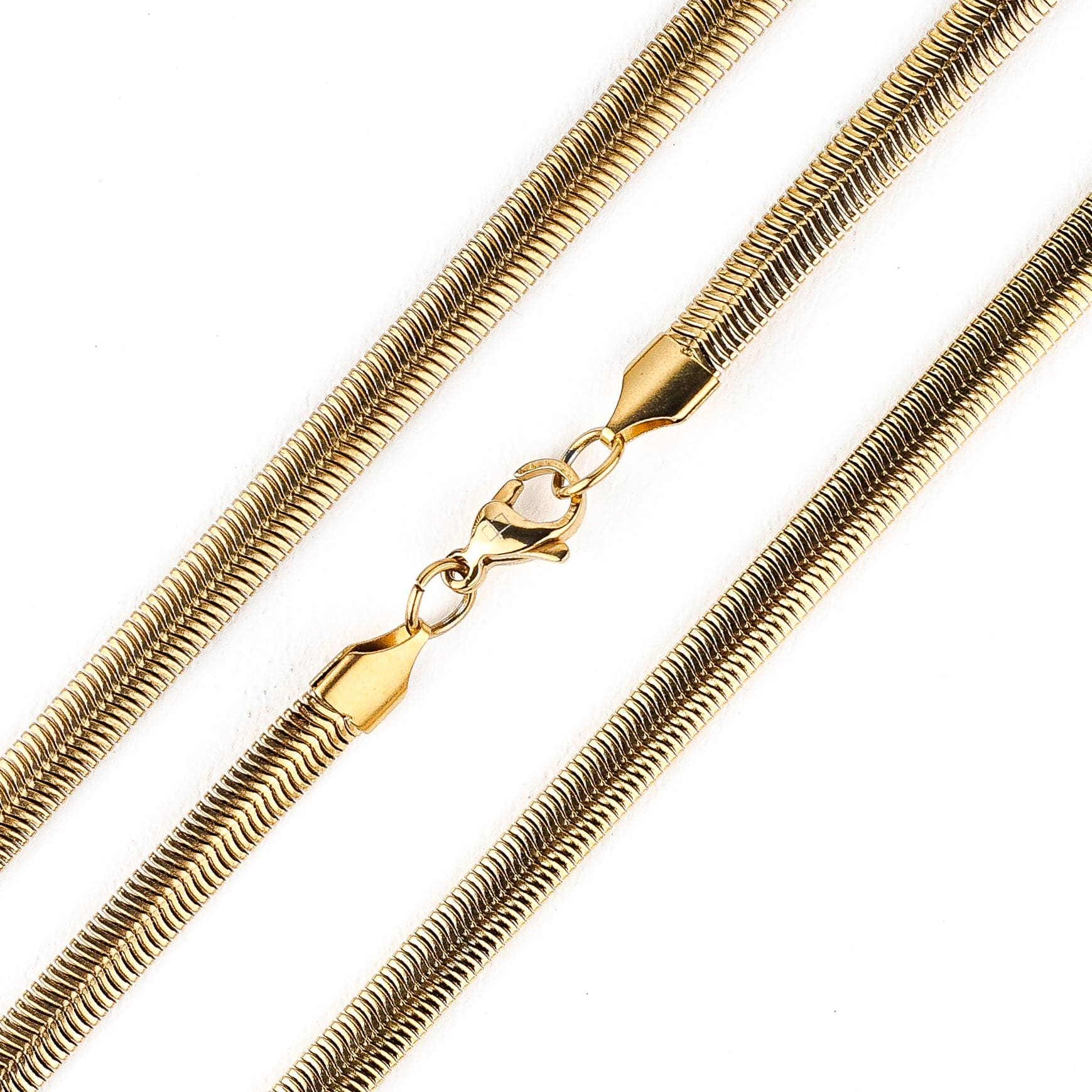 Cadena Dorado / 40 cm Cadena Óvalo Gruesa joyeria mexico