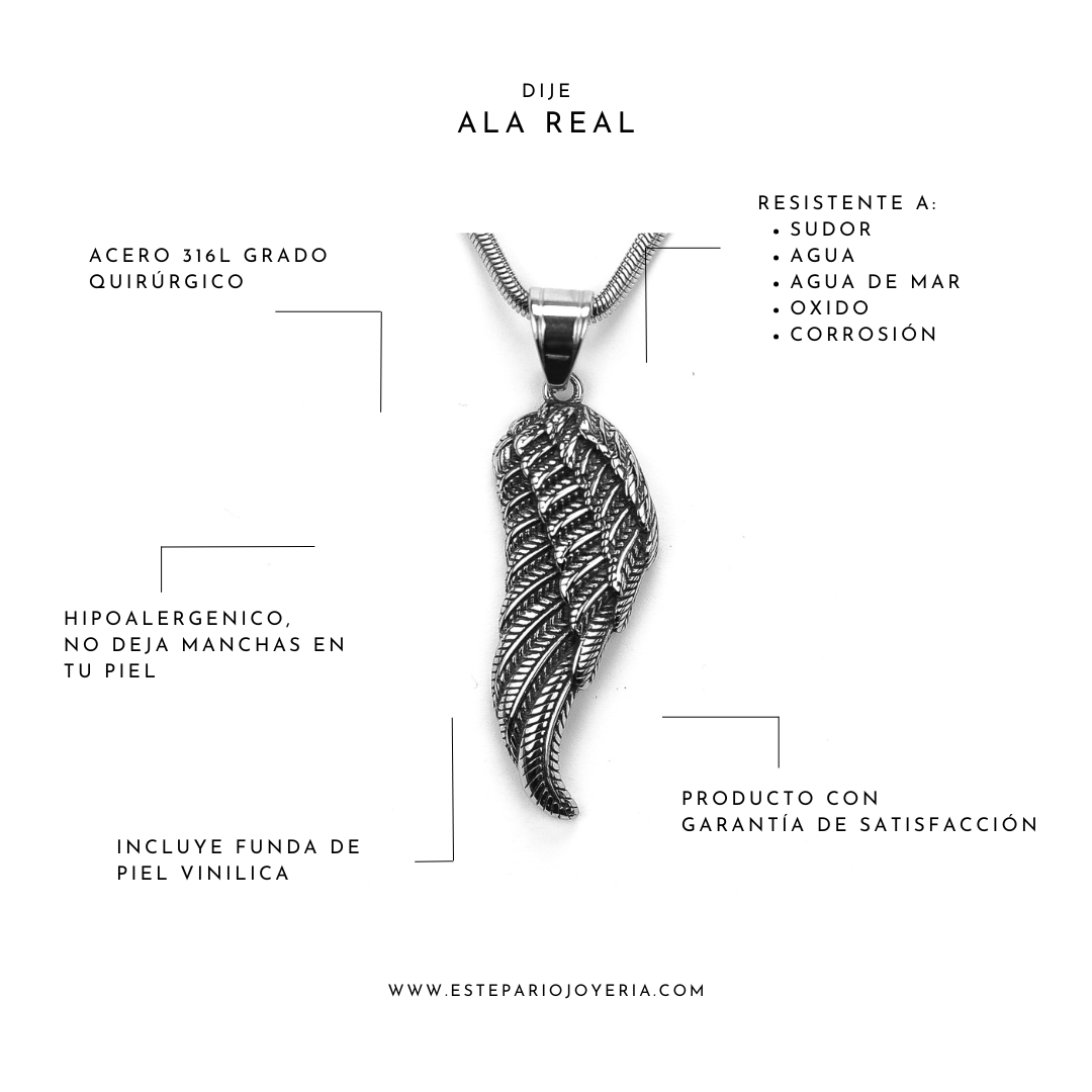 Collares Ala real joyeria mexico