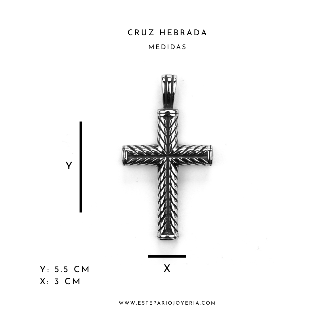 Collares Cruz Hebrada joyeria mexico