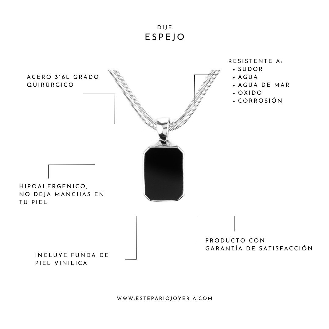 Collares Espejo Espejo joyeria mexico