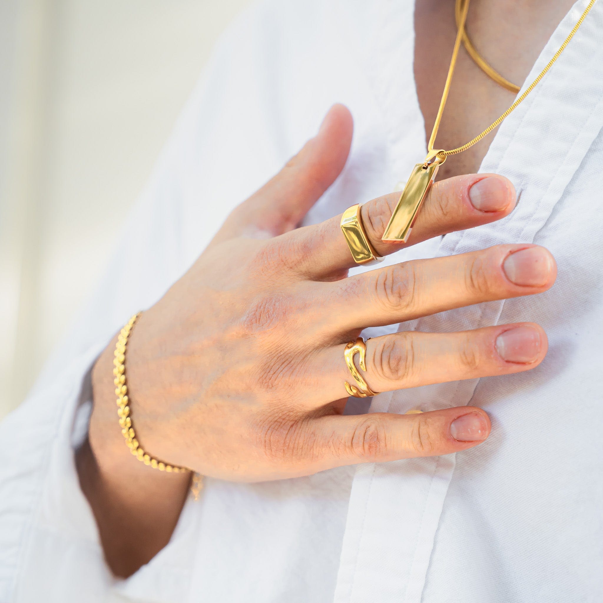 Collares Minimalista Minimalista joyeria mexico