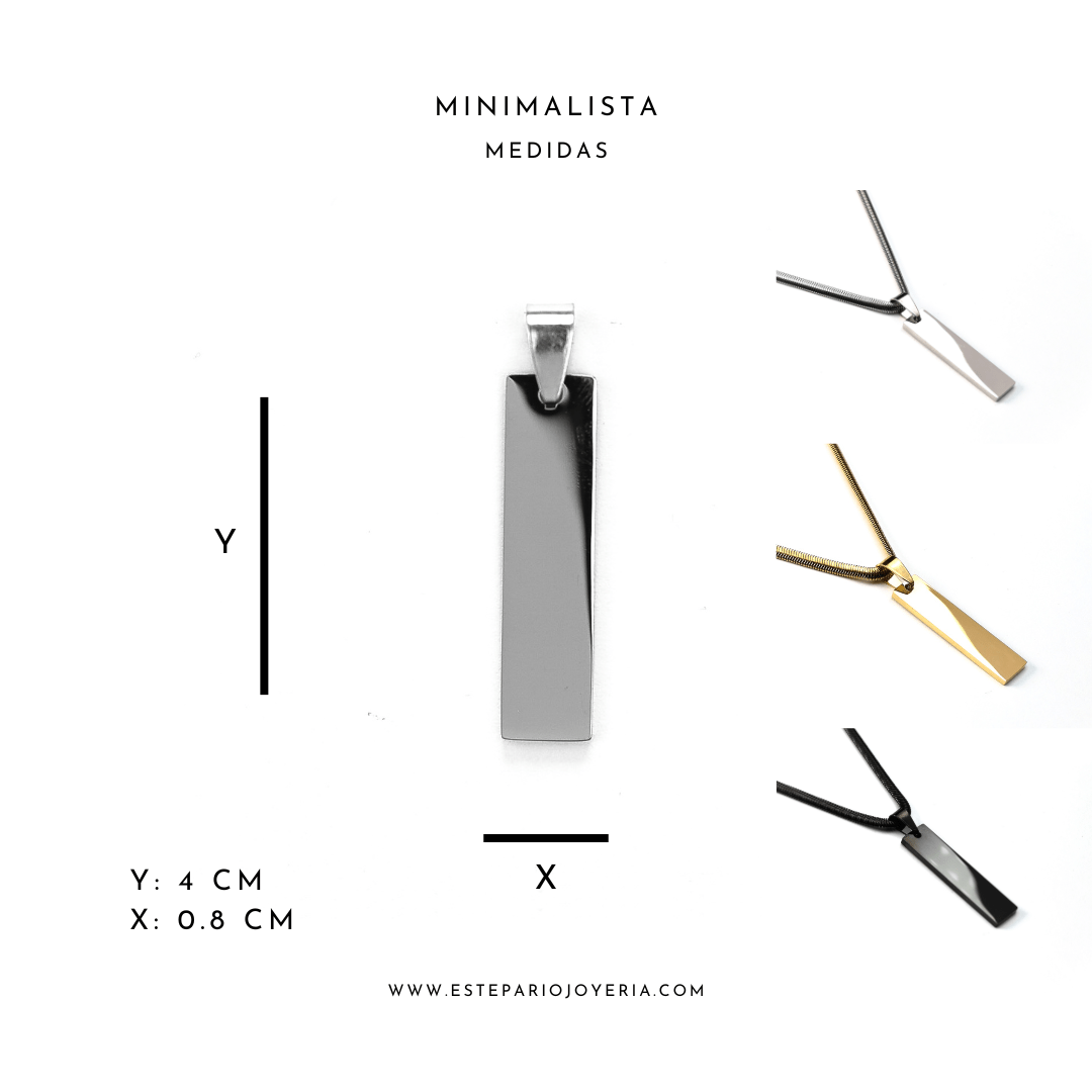 Collares Minimalista joyeria mexico