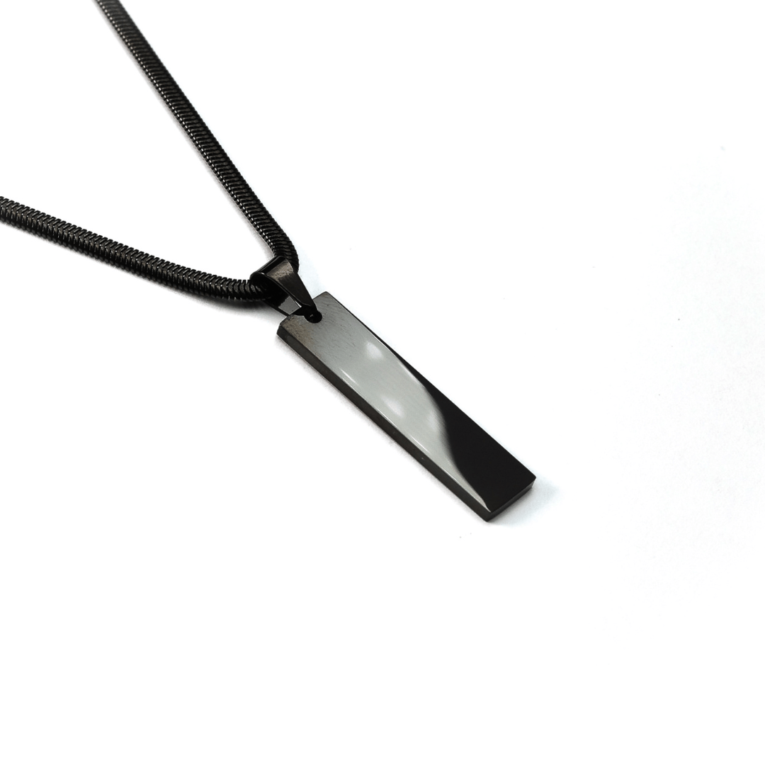 Collares Negro Minimalista joyeria mexico