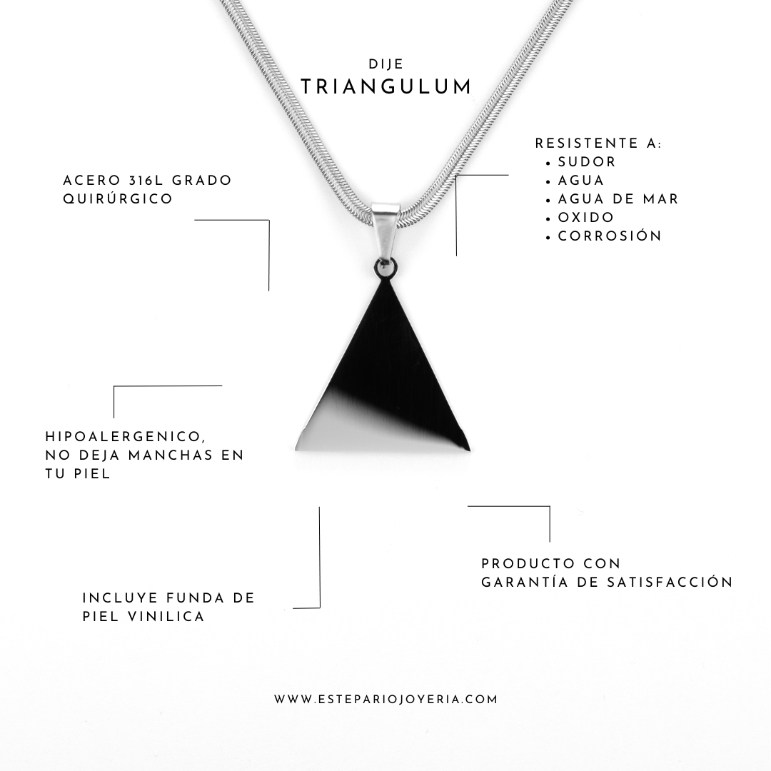 Collares Triangulum Triangulum joyeria mexico
