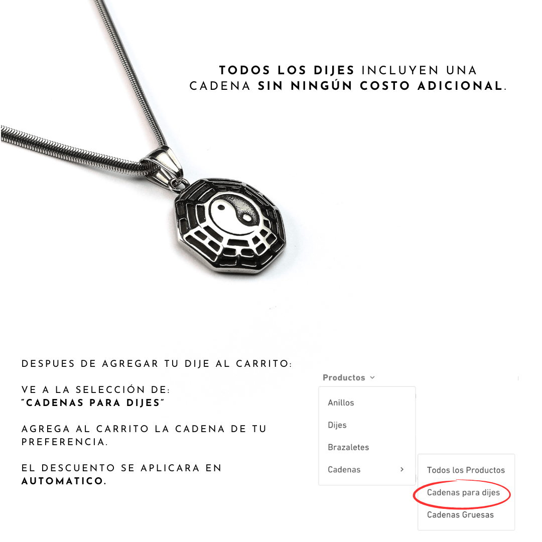 Collares Ying-Yang joyeria mexico