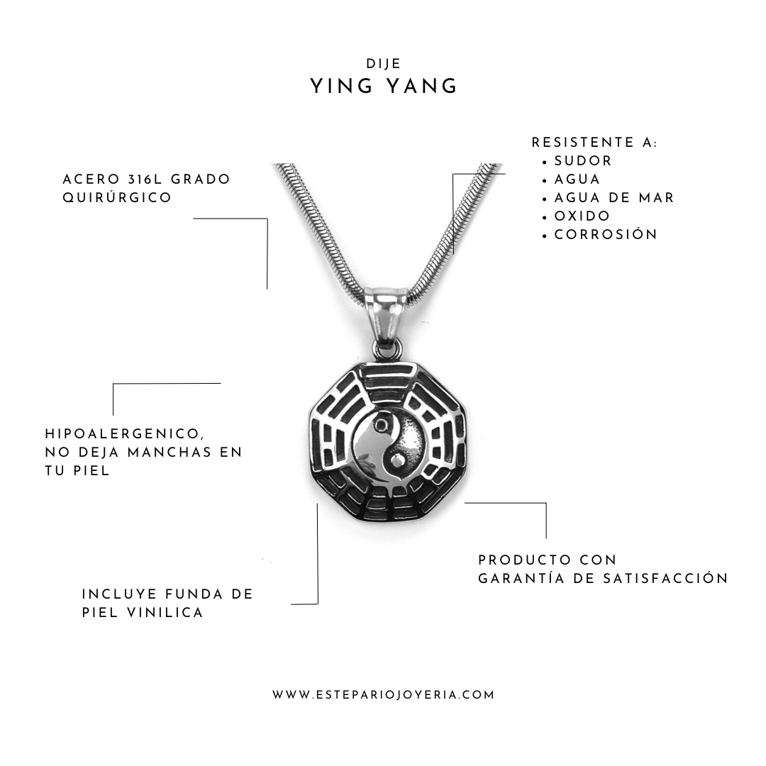 Collares Ying-Yang joyeria mexico