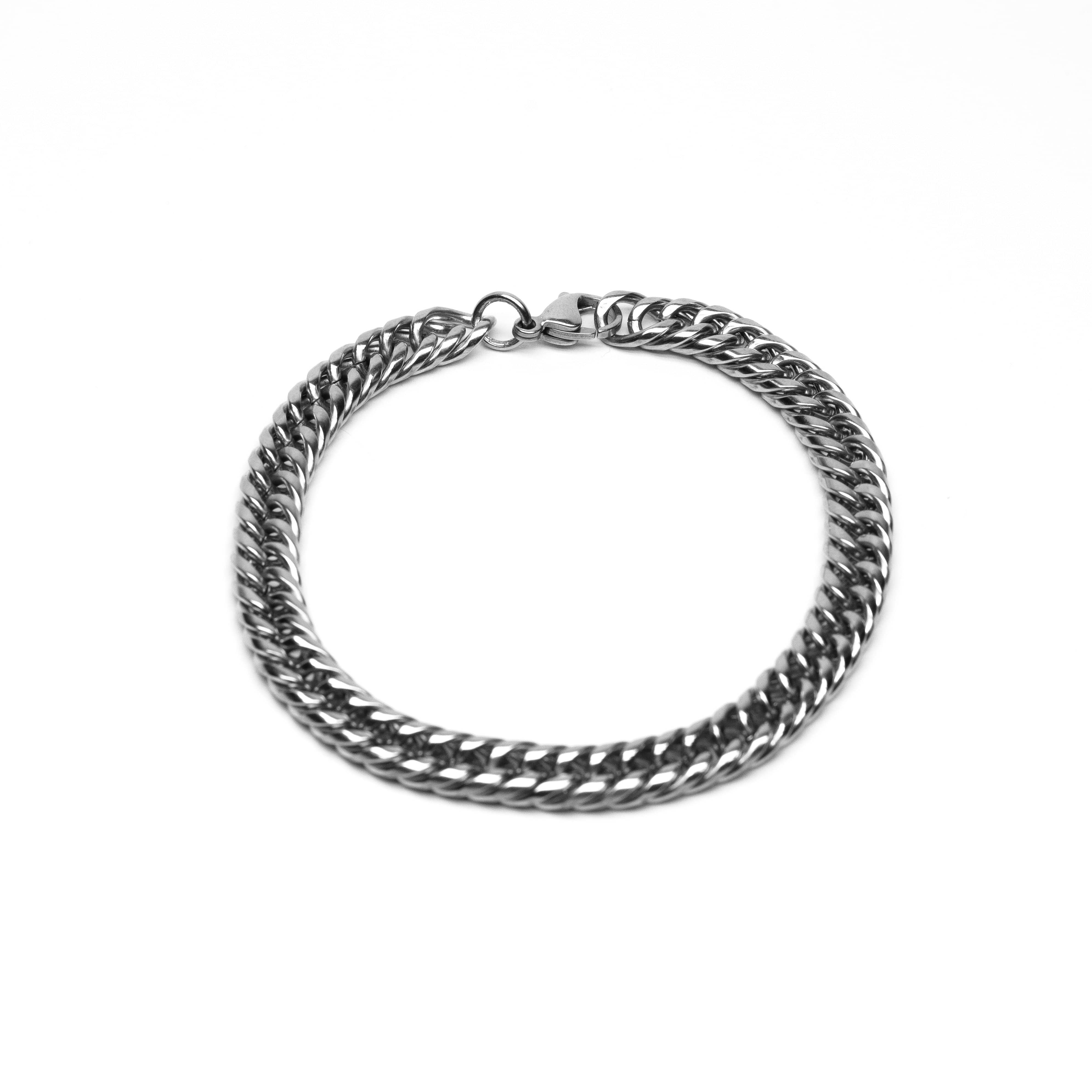 Brazalete Brazalete Cubana Delgado joyeria mexico