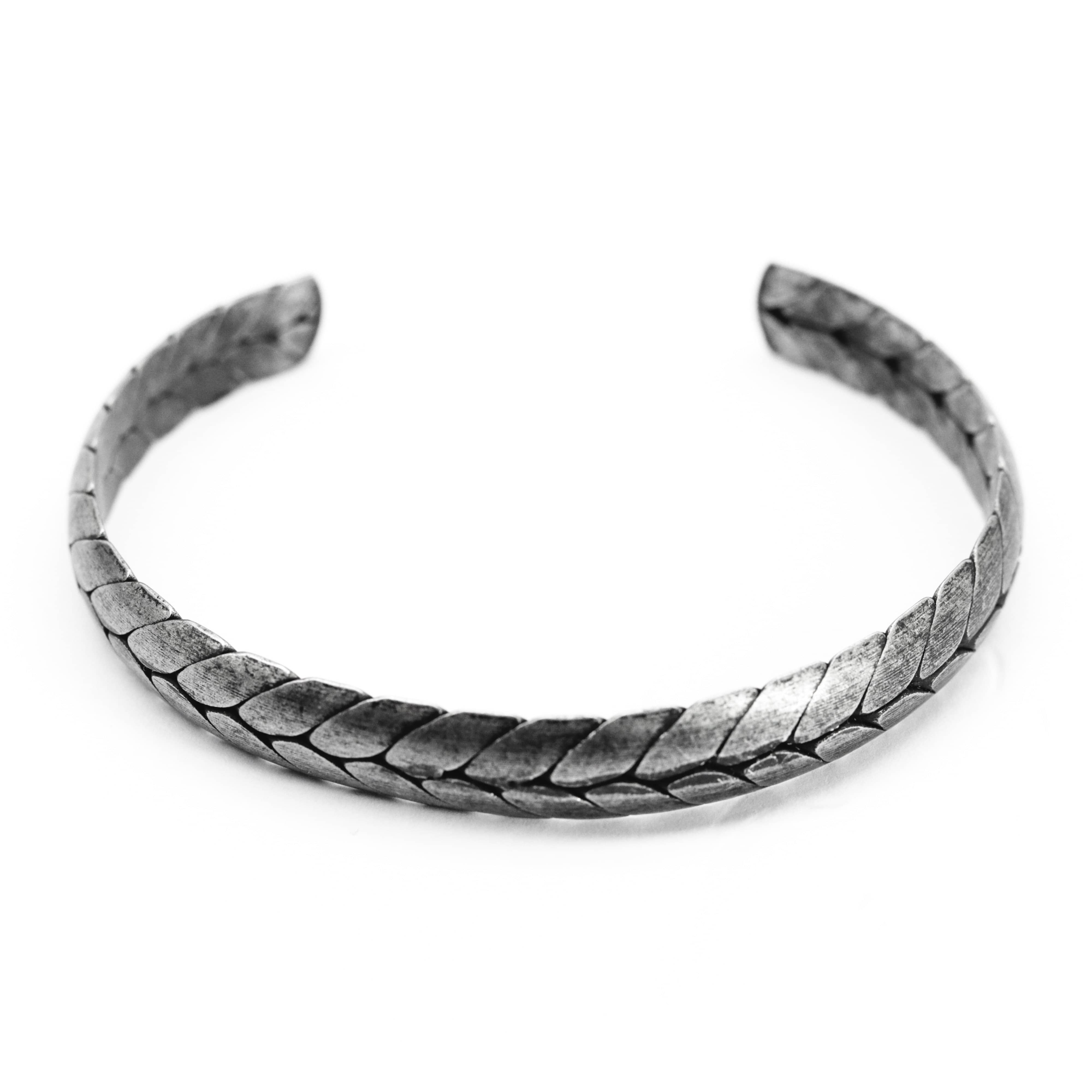 Brazalete Brazalete Panza de Serpiente Grueso joyeria mexico