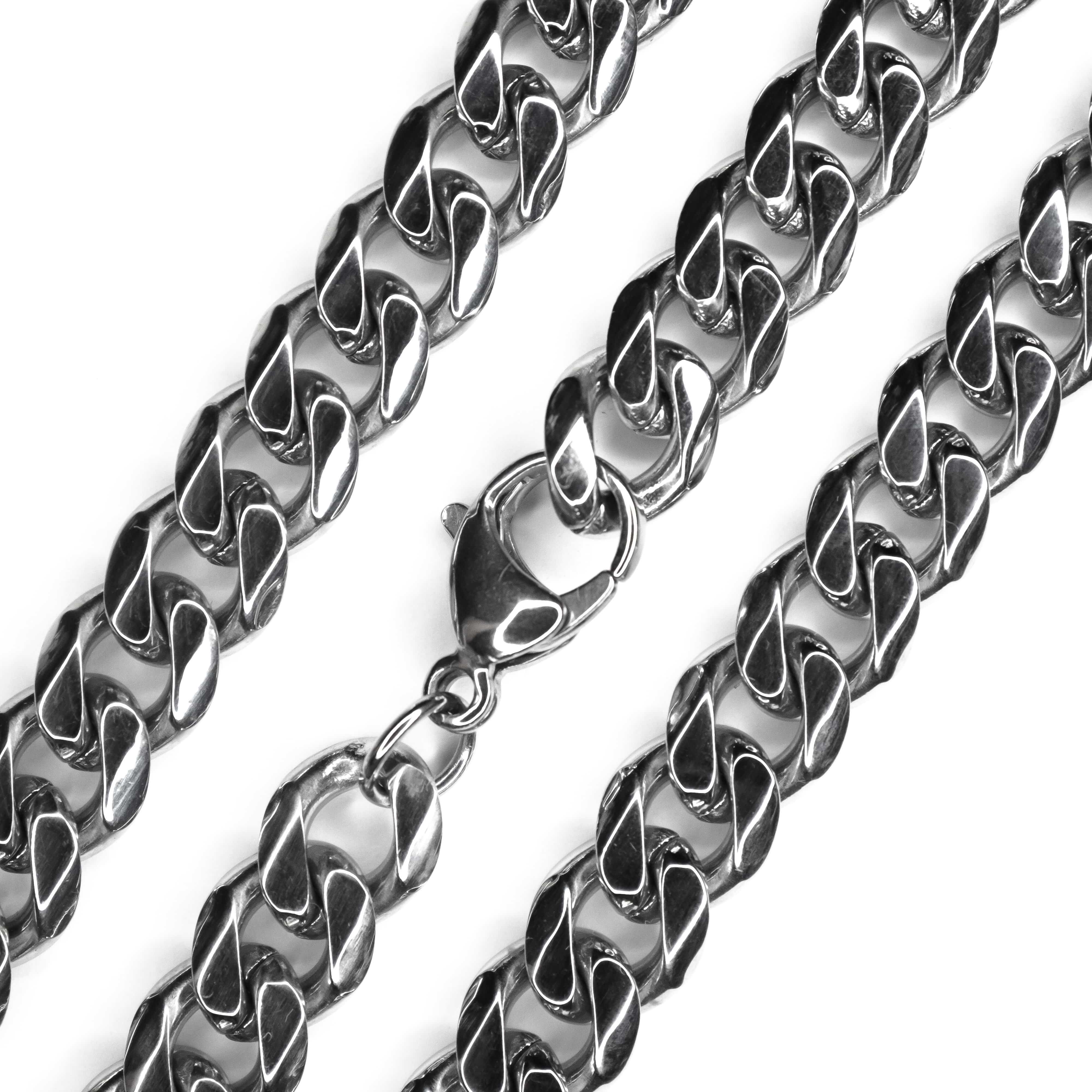 Cadena Cadena Cubana Gruesa joyeria mexico