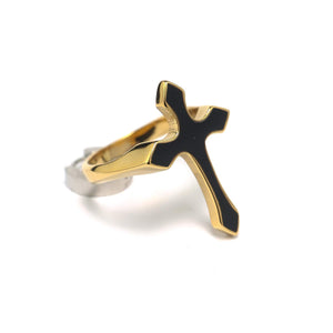 Anillos Dorado / 7 Cross Cross joyeria mexico