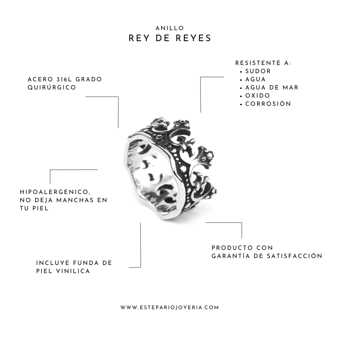 Anillos Rey de reyes Rey de reyes joyeria mexico