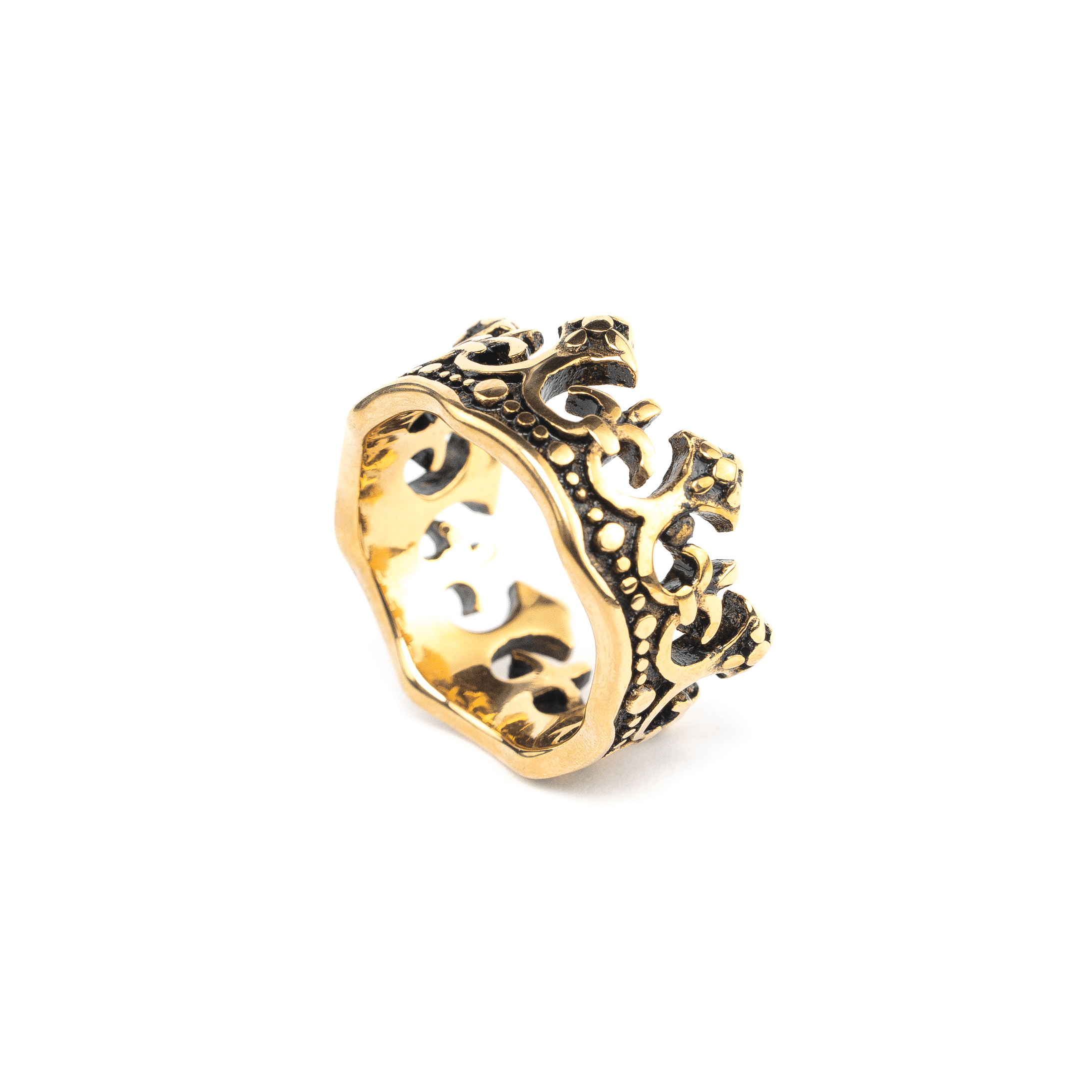 Anillos Dorado / 7 Rey de reyes Rey de reyes joyeria mexico