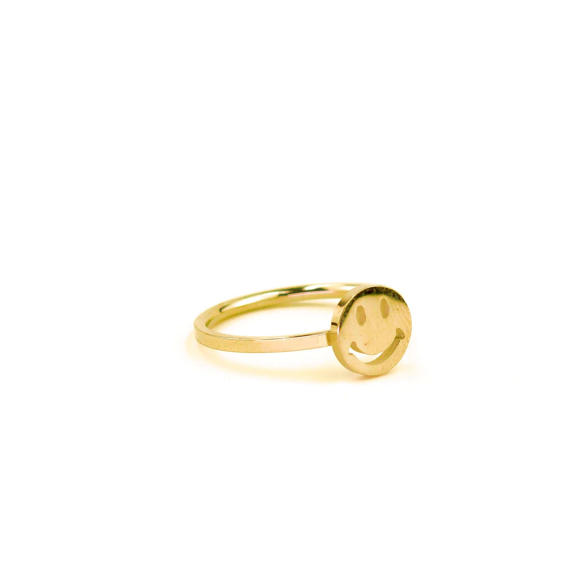 Anillos 5 / Dorado Smiley Smiley joyeria mexico