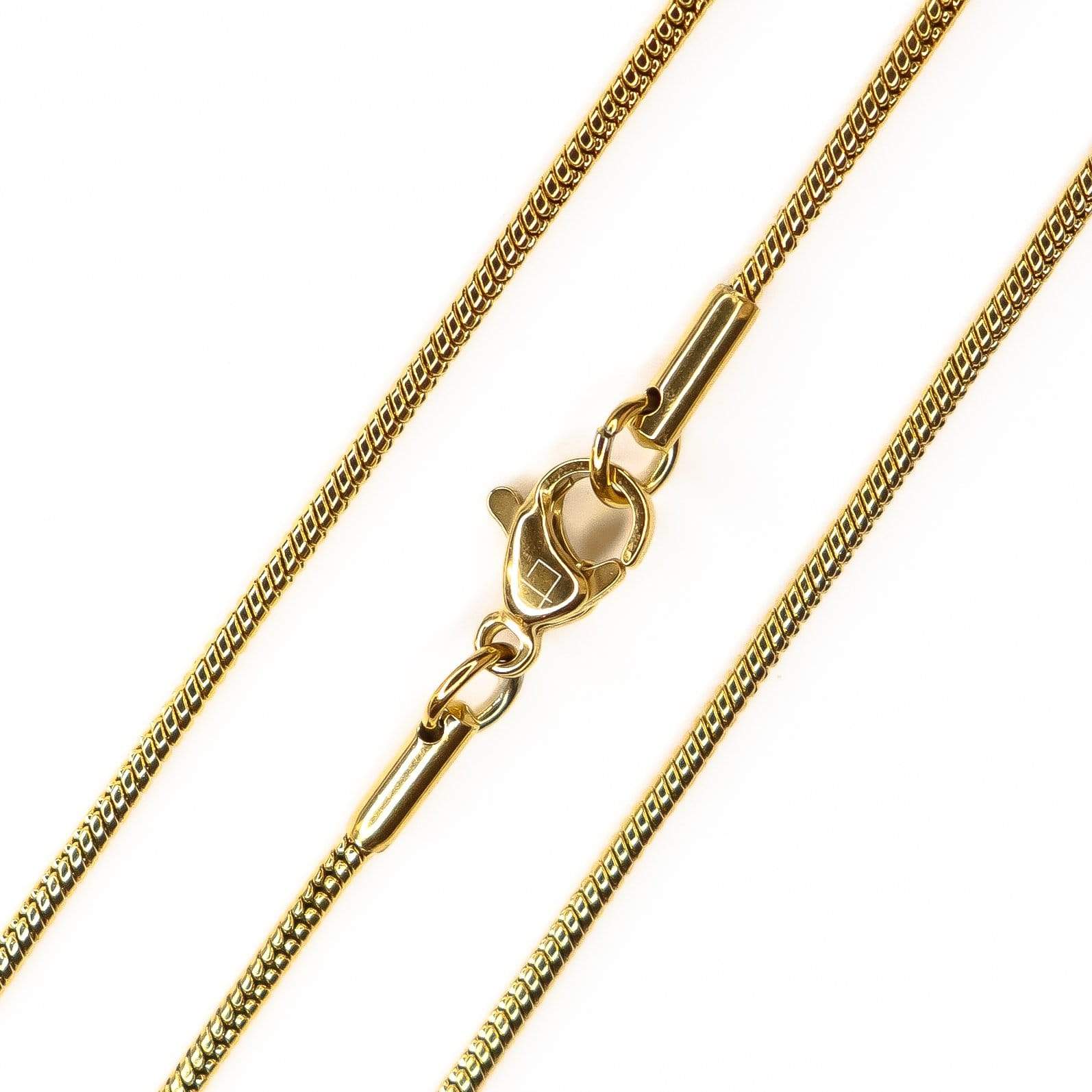 Cadena Dorado / 40 cm Cadena Cola de Ratón Delgada joyeria mexico