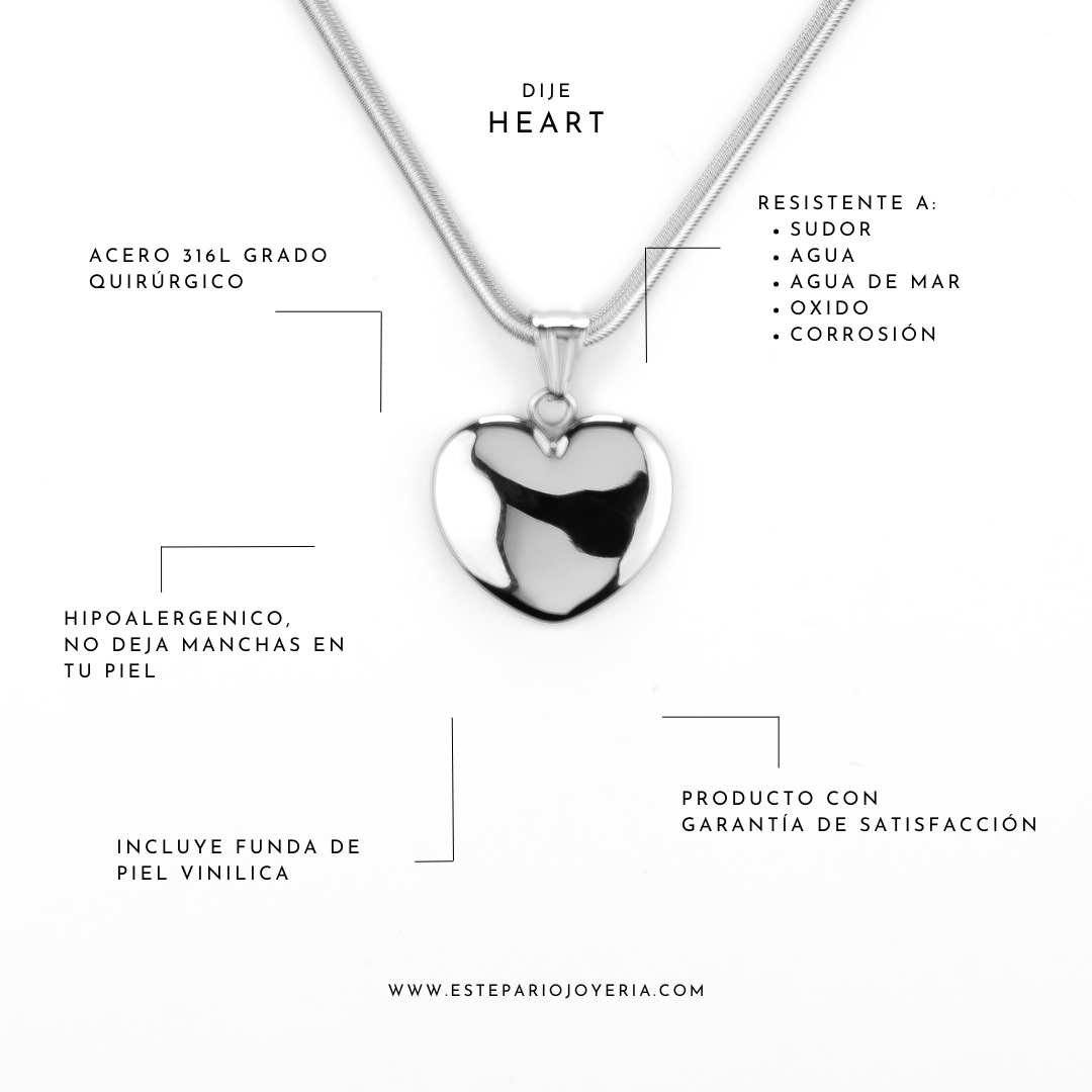 Collares Heart Heart joyeria mexico