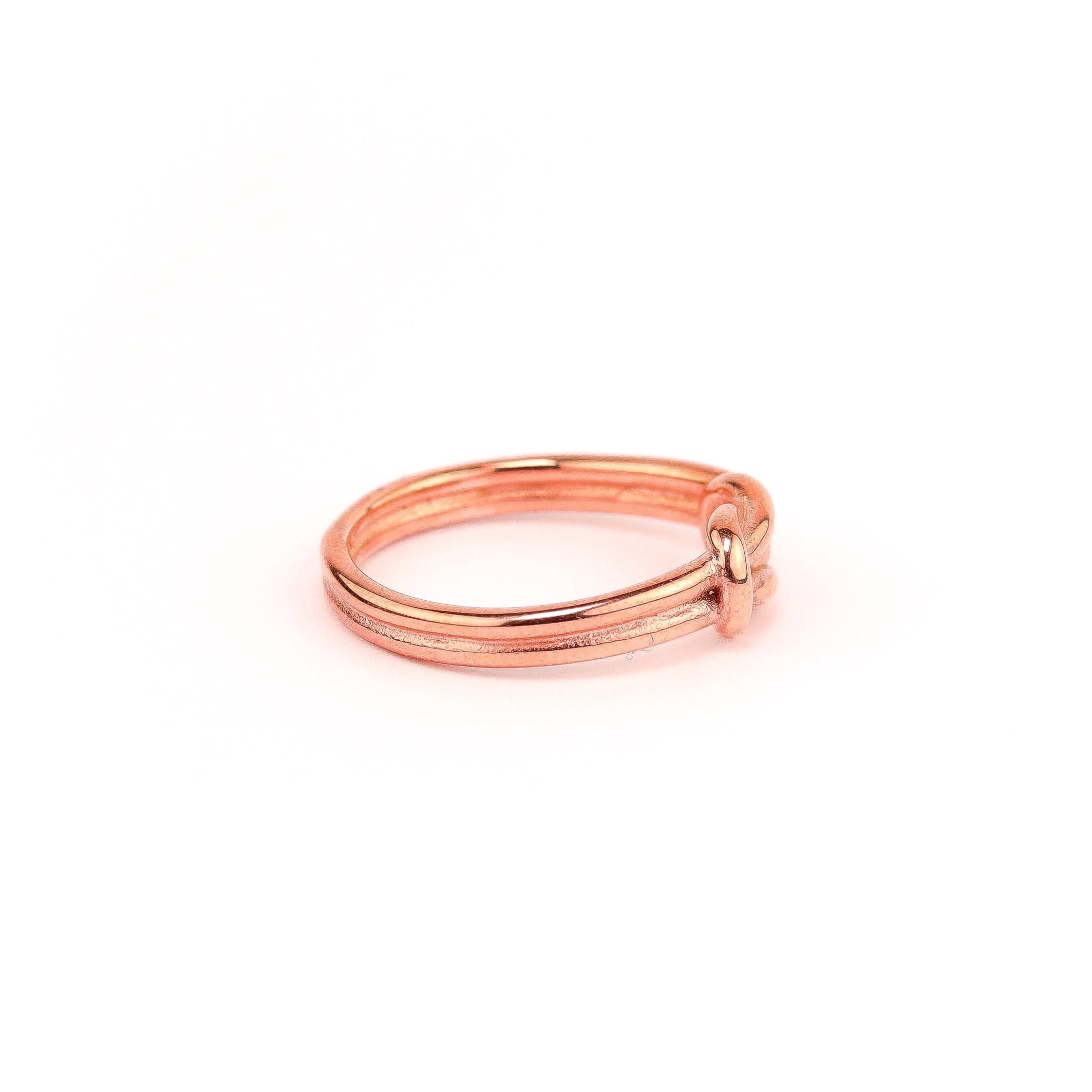 Anillos Alianza Oro Rozado joyeria mexico