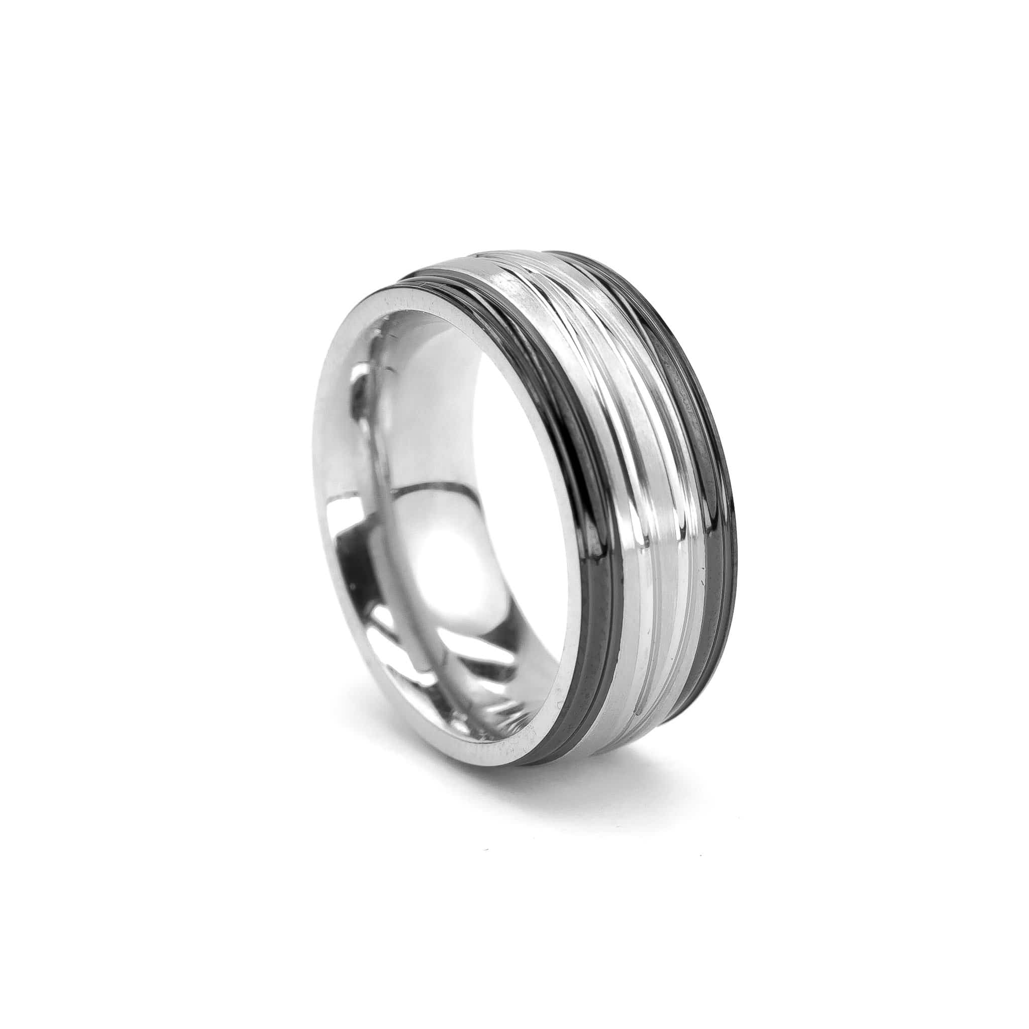 Anillos Doble Negro joyeria mexico