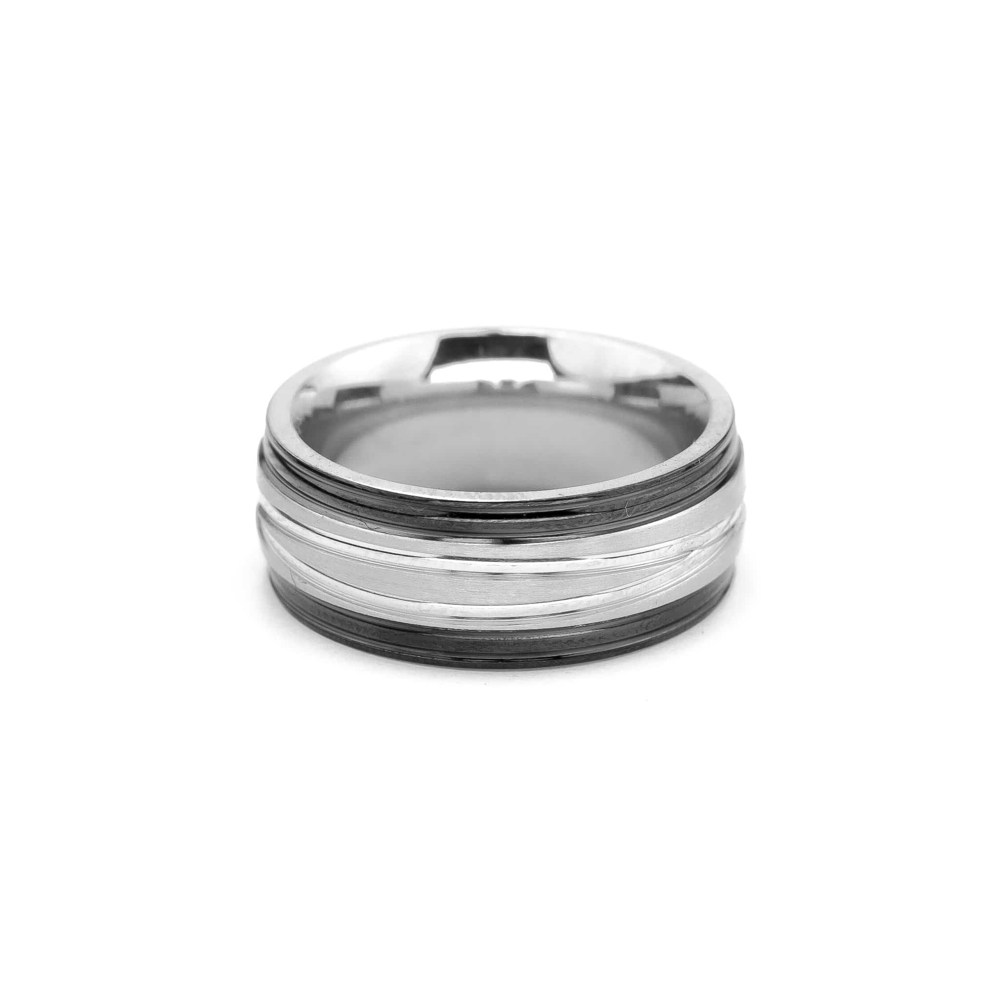 Anillos Doble Negro joyeria mexico