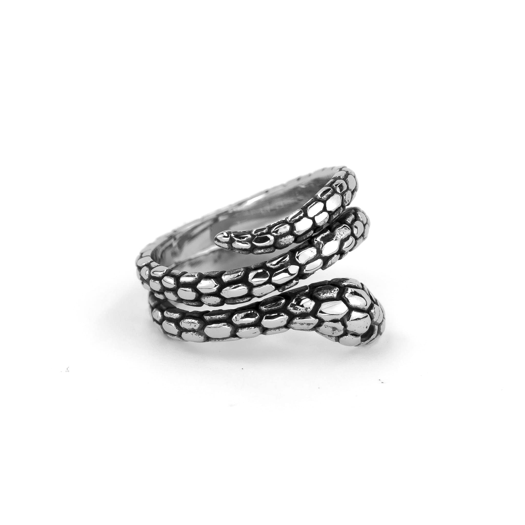 Anillos Serpiente cola Plata joyeria mexico