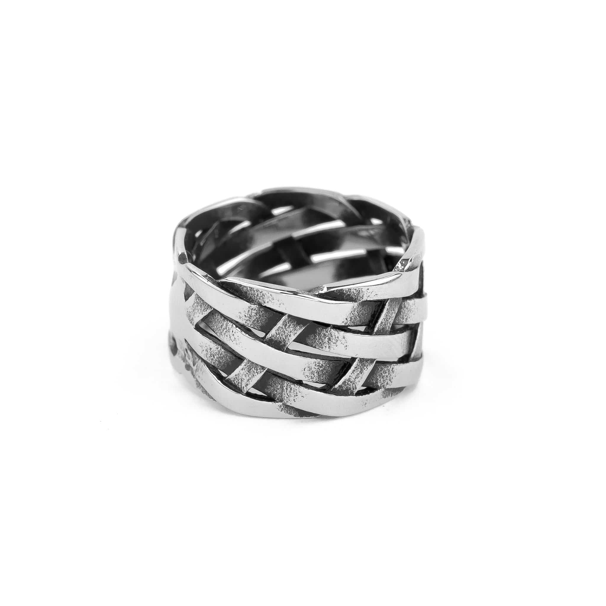 Anillos Trenzado Grueso joyeria mexico